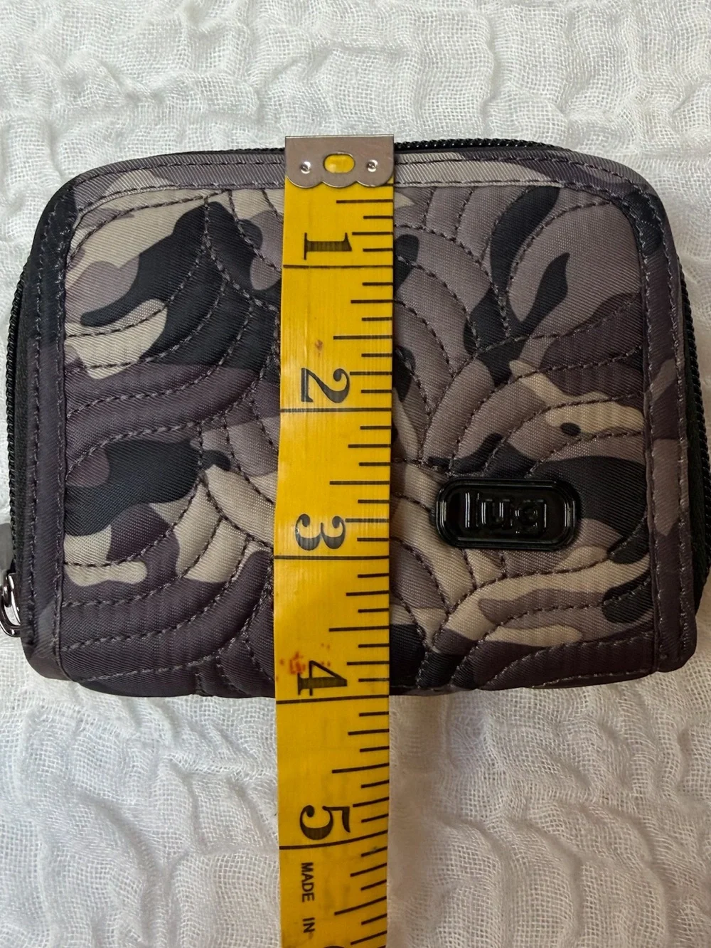 Lug Splits Compact RFID Wallet Camo